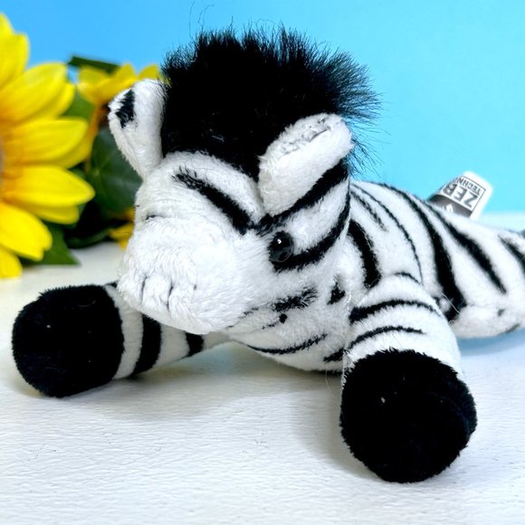 RARE Promotional Advertising Zebra Technologies 6.5" Plush Stuffed Animal‎ Toy - Picture 2 of 6
